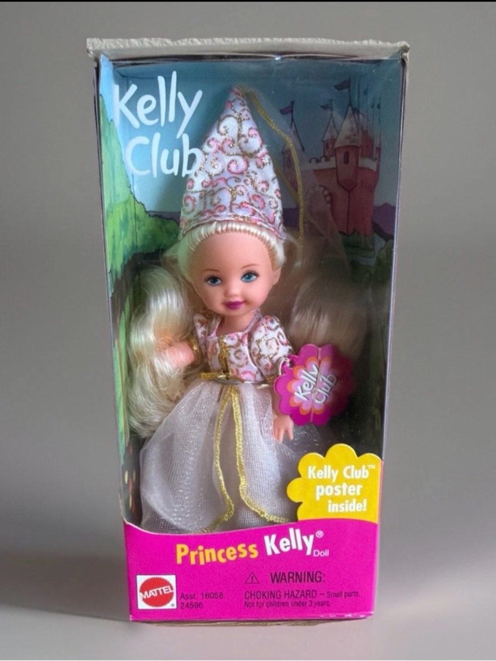 Mattel Kelly Club Princess Doll in Pink and Gold